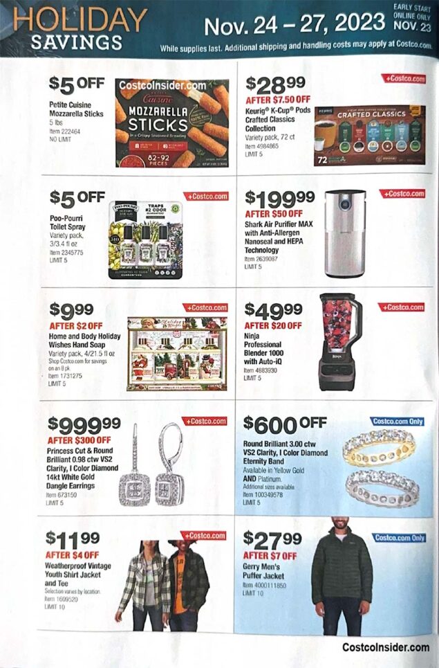 Costco Black Friday 2023 Ad Page 23