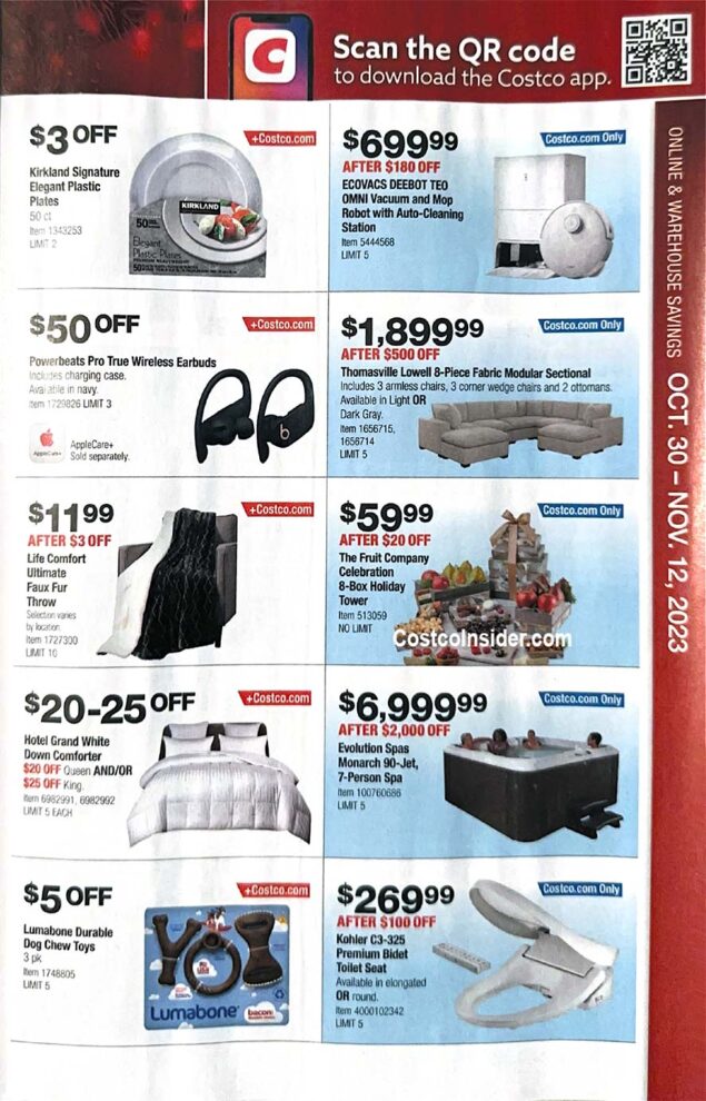 Costco Black Friday 2023 Ad Page 4