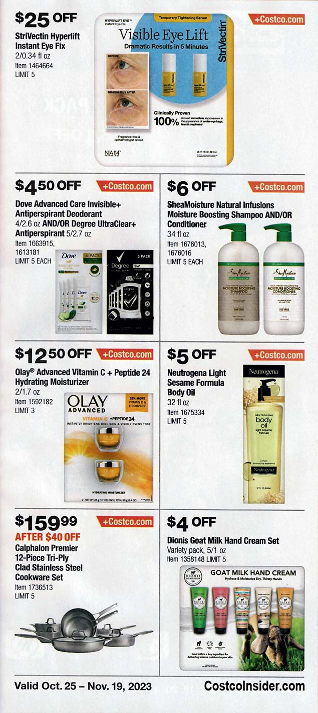 Costco November 2023 Coupon Book Costco Insider