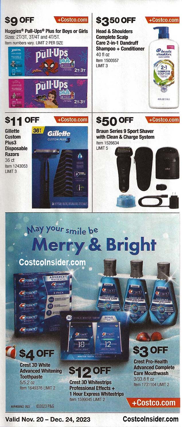Costco December 2023 Coupon Book Costco Insider
