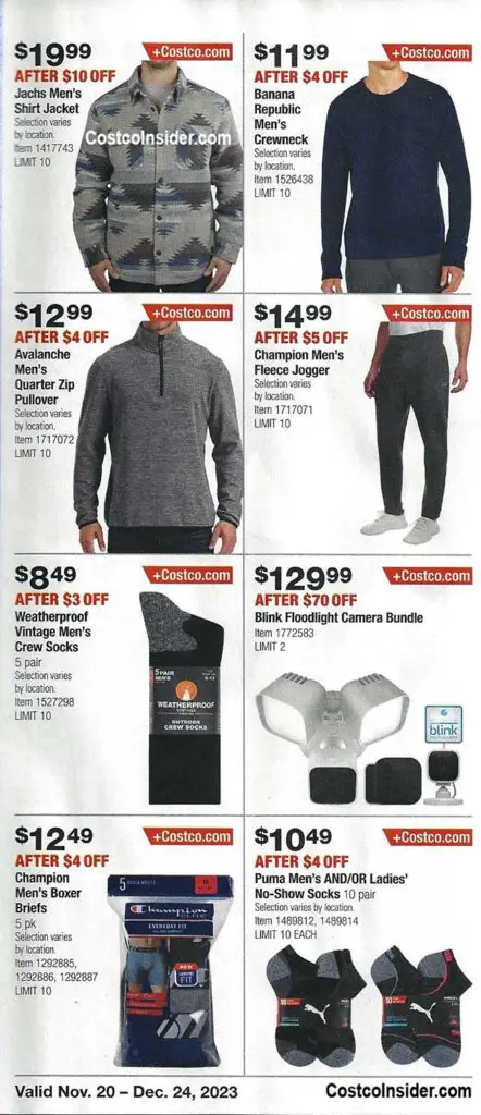 Costco December 2023 Coupon Book Page 12