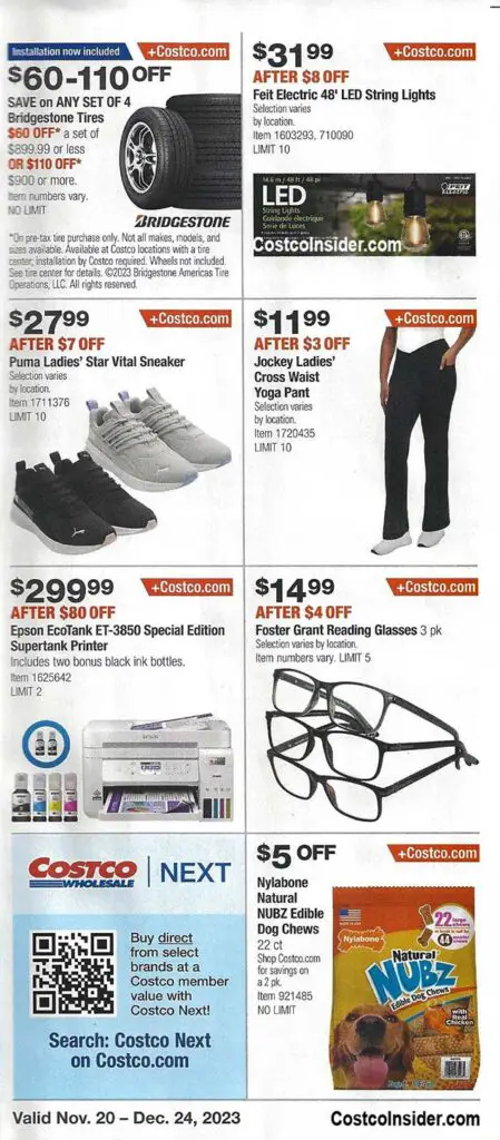 Costco December 2023 Coupon Book Page 14