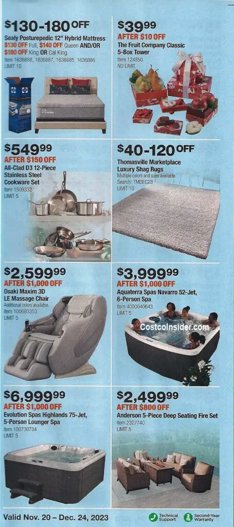 Costco December 2023 Coupon Book Page 16