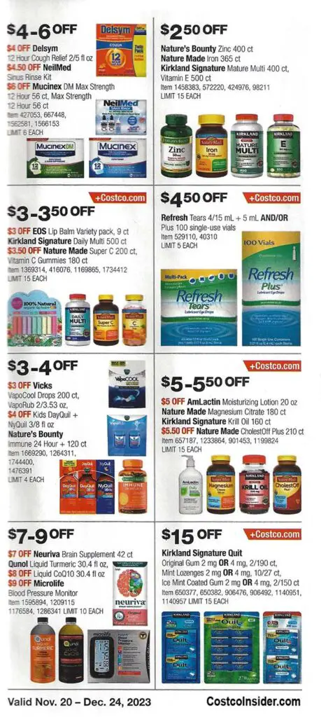 Costco December 2023 Coupon Book Page 20