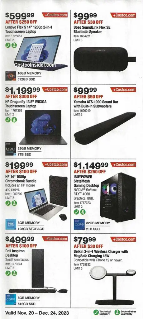 Costco December 2023 Coupon Book Page 8