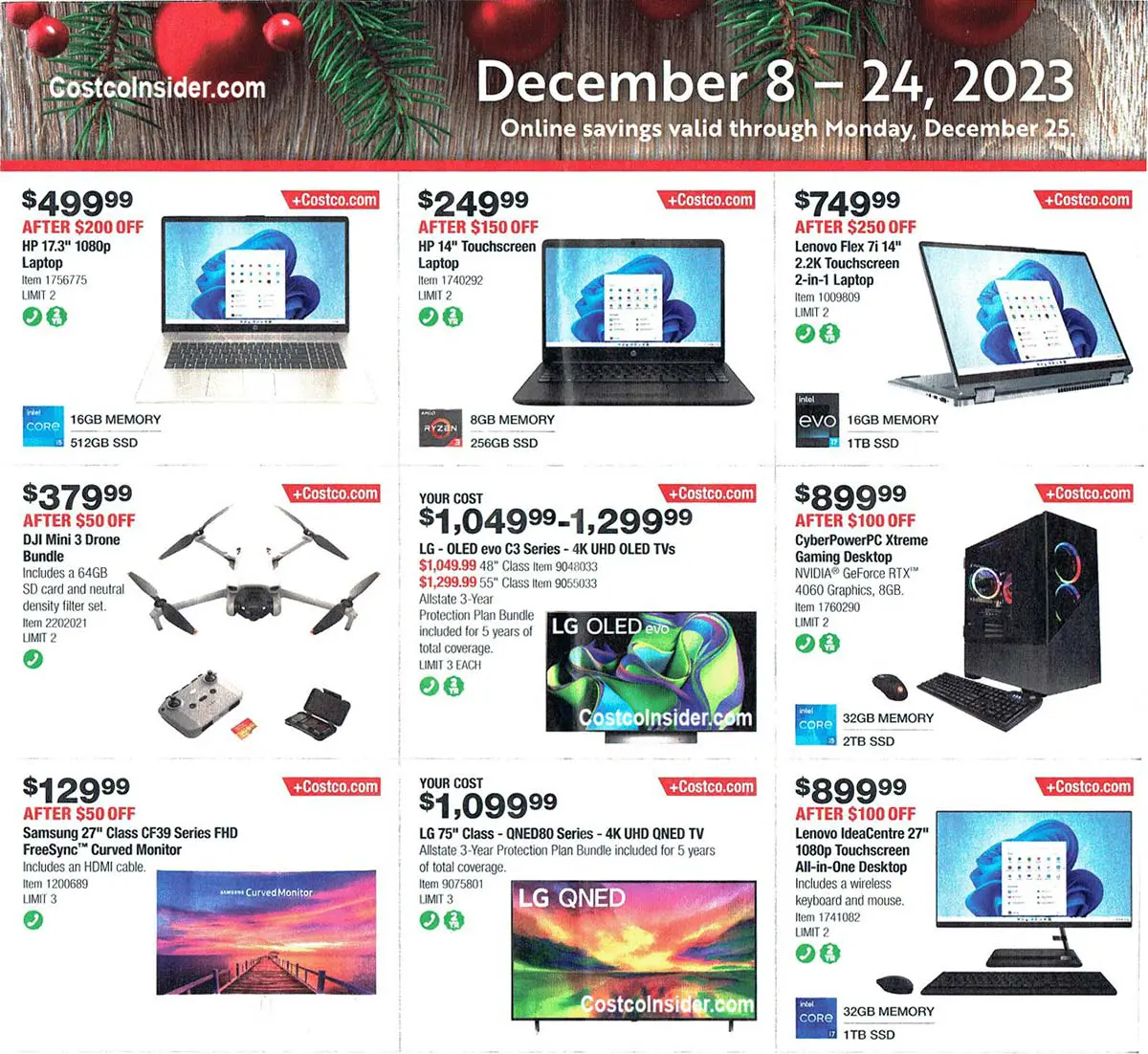 Costco December 2023 Holiday Event Coupons Page 2