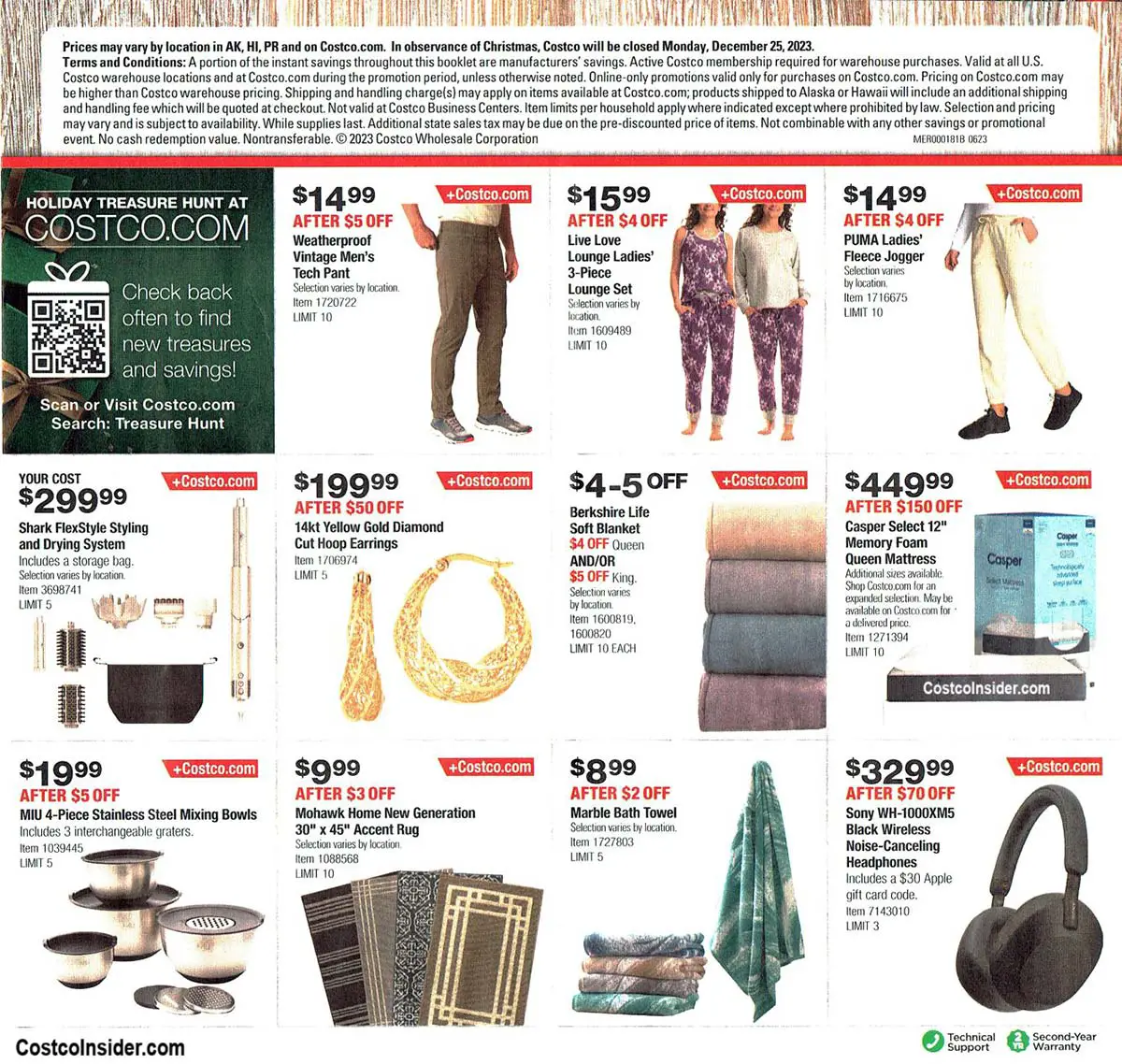 Costco December 2023 Holiday Event Coupons Page 3