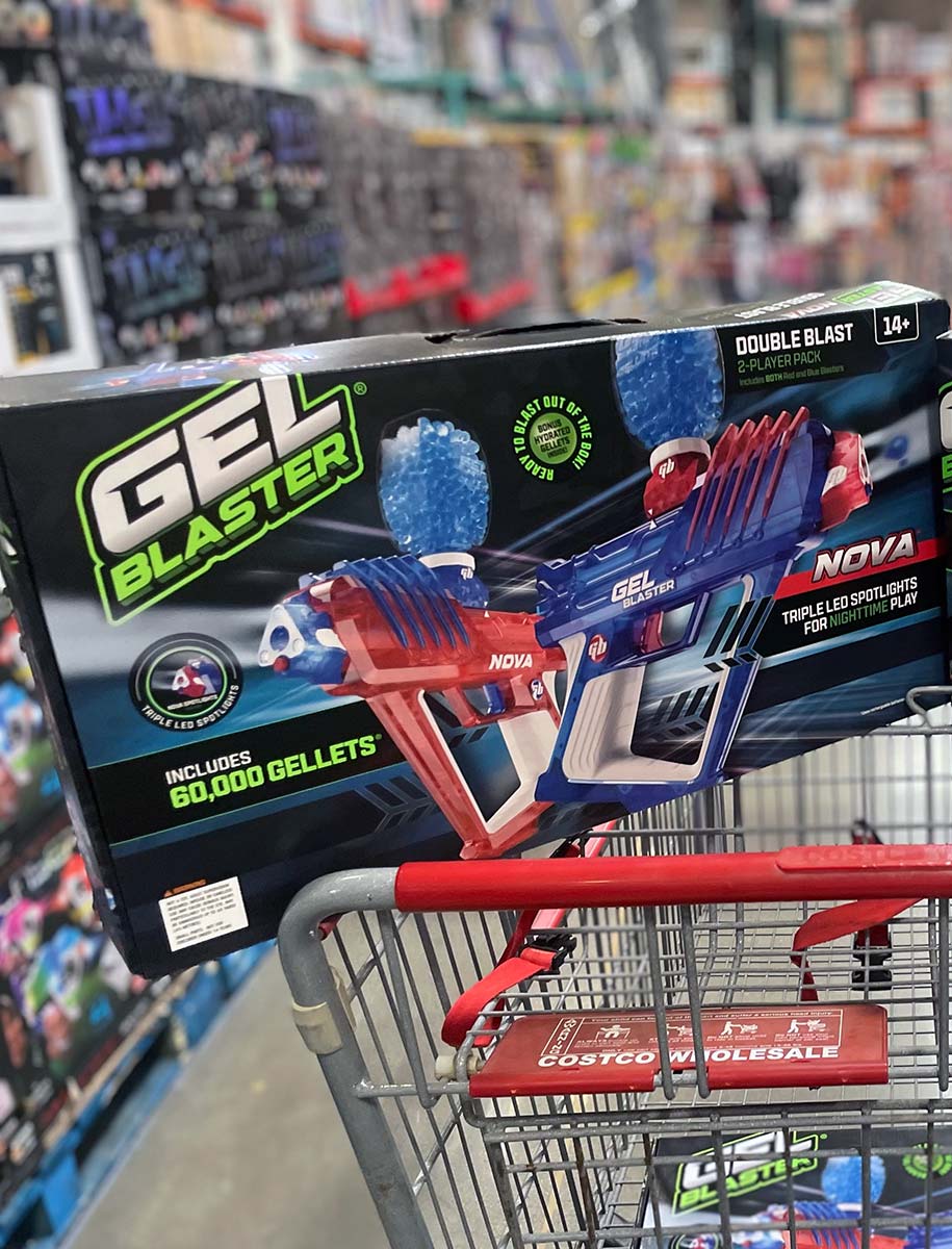 Gel Blaster On Cart