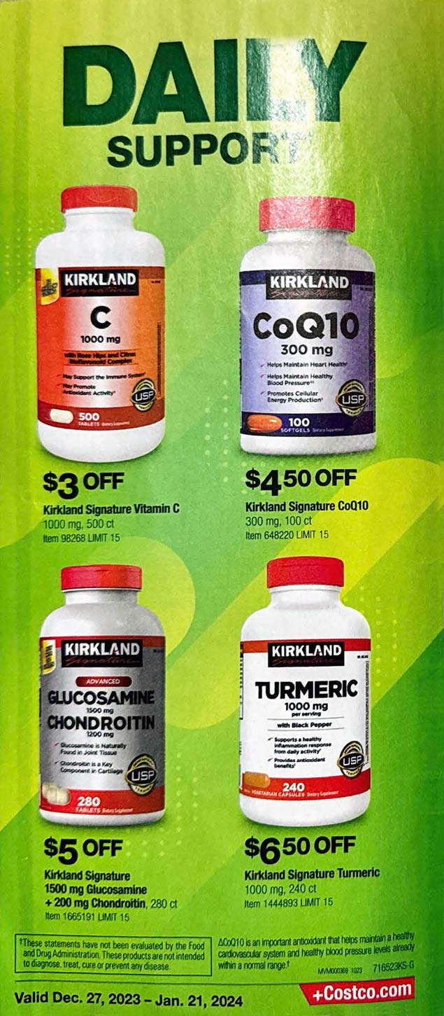 Costco January 2024 Coupon Book Costco Insider