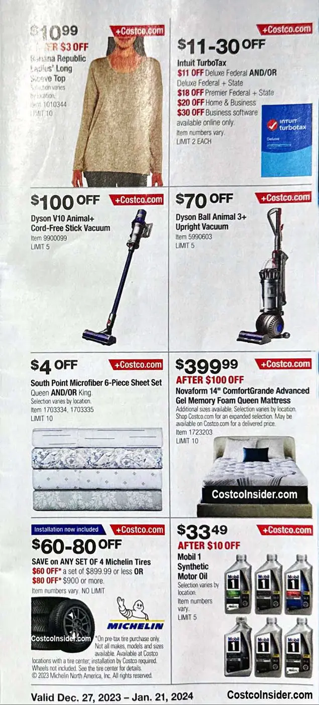 Costco January 2024 Coupon Book Page 10