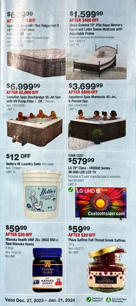 Costco January 2024 Coupon Book Page 12