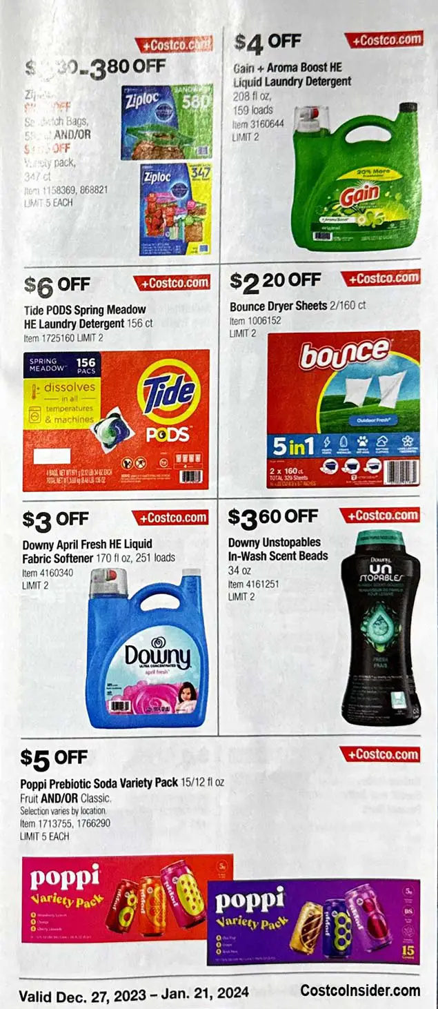 Costco January 2024 Coupon Book Page 14