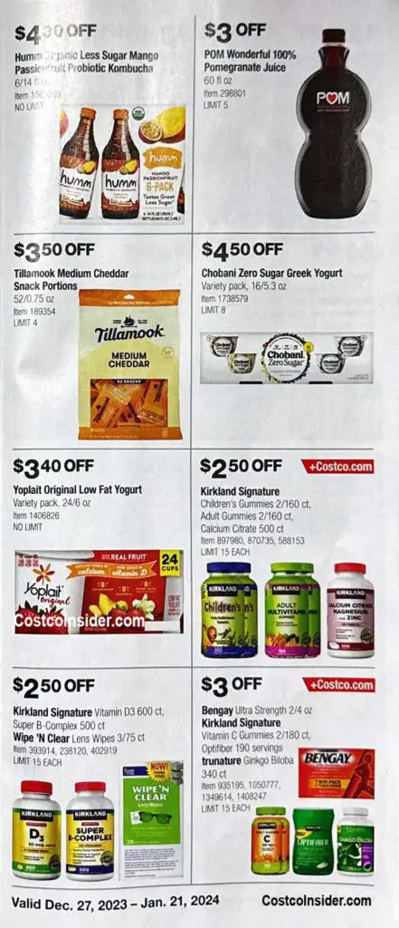 Costco January 2024 Coupon Book Page 18