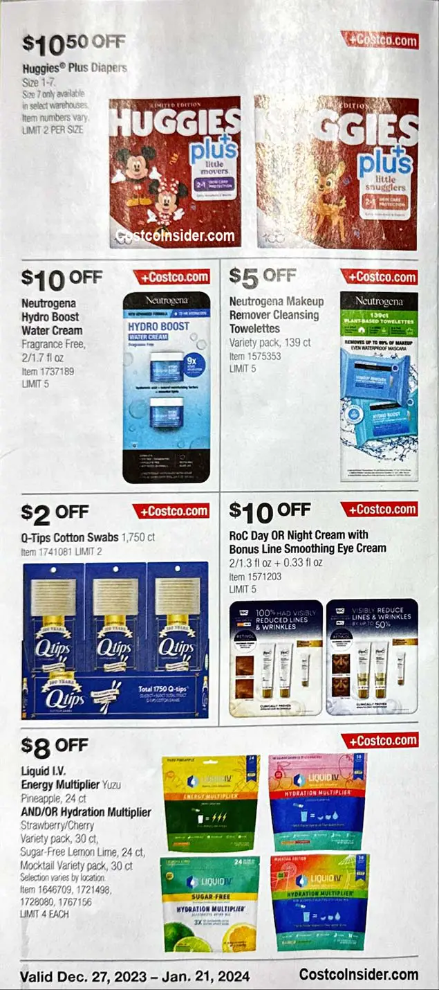 Costco January 2024 Coupon Book Page 3