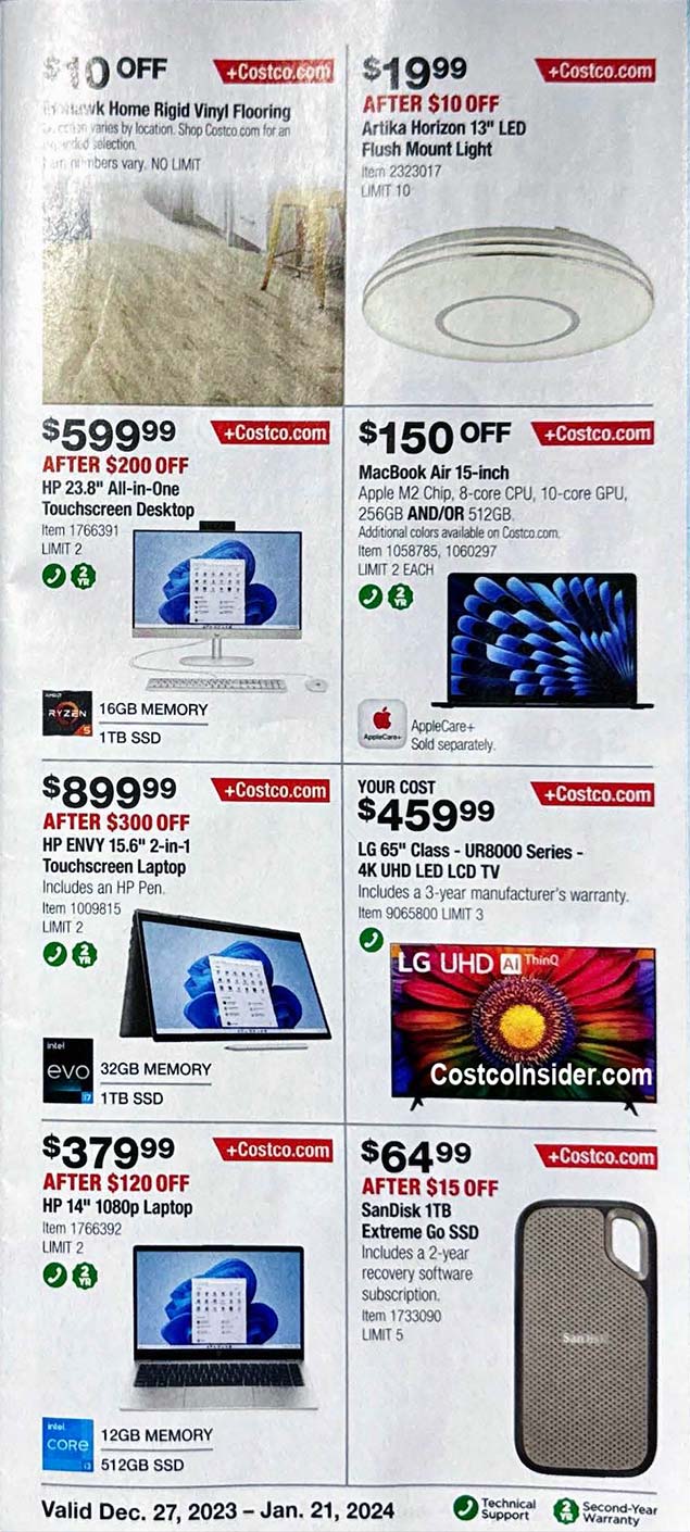 Costco January 2024 Coupon Book Costco Insider