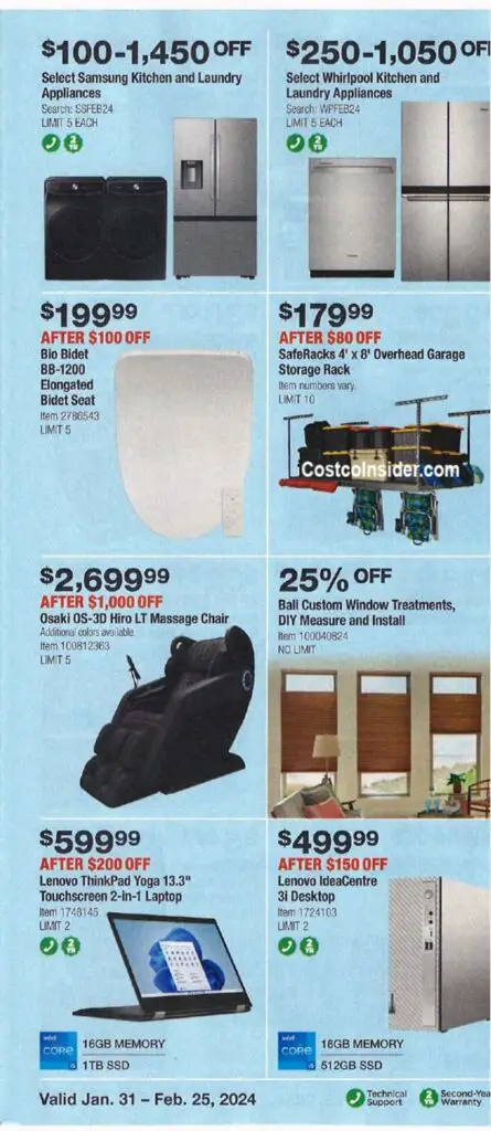 Costco February 2024 Coupon Book Page 10