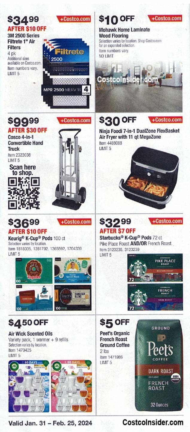 Costco February 2024 Coupon Book Costco Insider