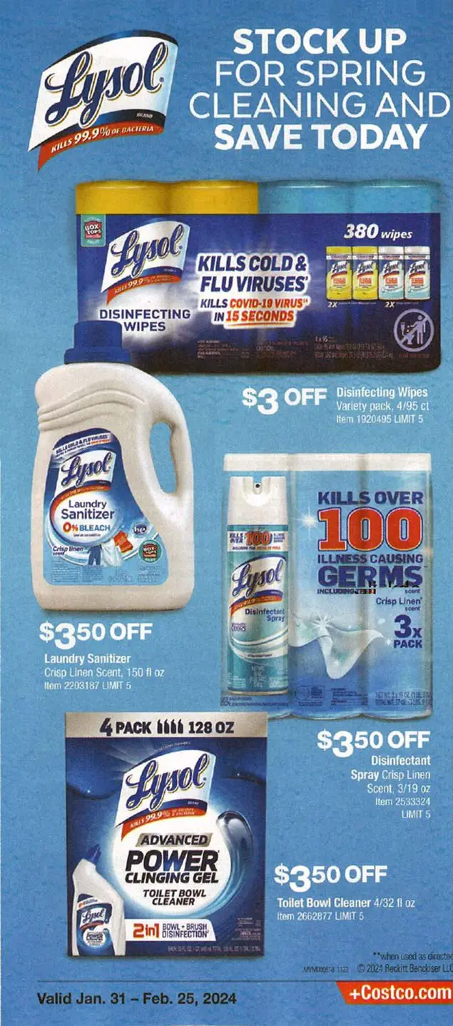 Costco February 2024 Coupon Book Page 13