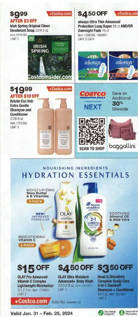 Costco February 2024 Coupon Book Page 4
