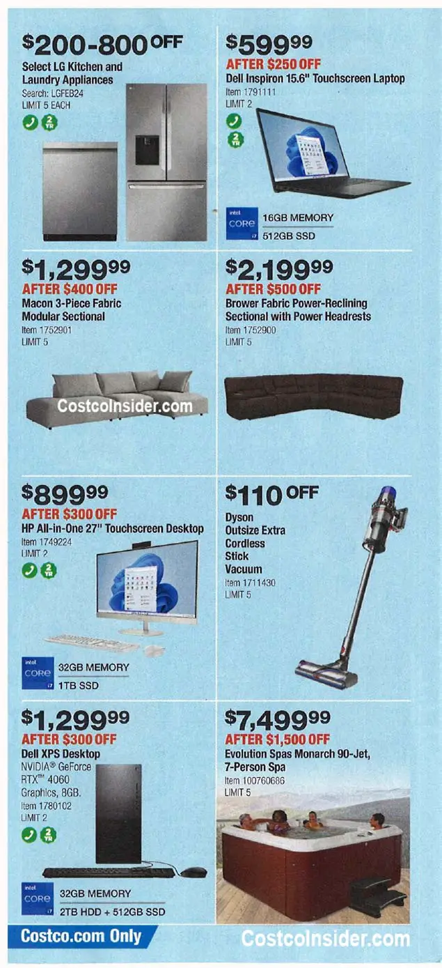 Costco February 2024 Coupon Book Page 9