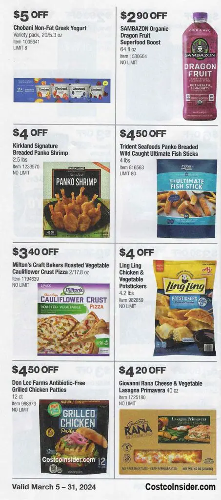 Costco March 2024 Coupon Book Page 17