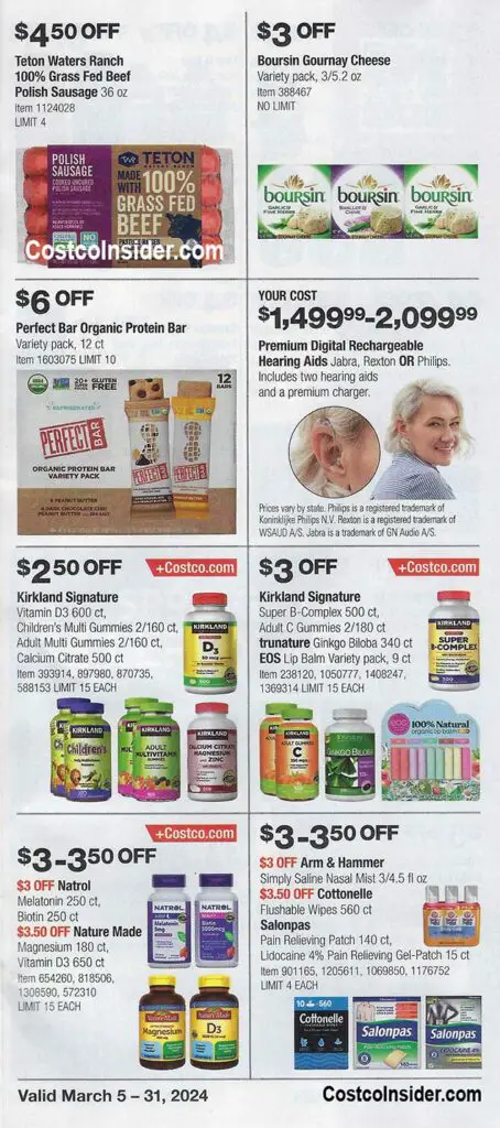Costco March 2024 Coupon Book Page 18