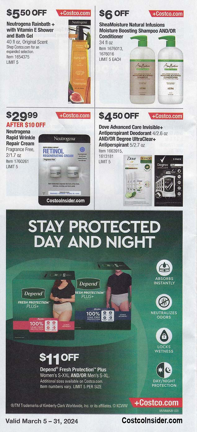 Costco March 2024 Coupon Book Costco Insider