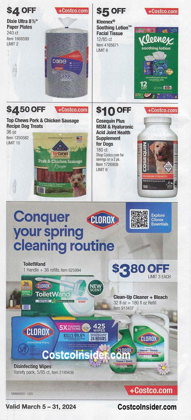 Costco March 2024 Coupon Book Costco Insider