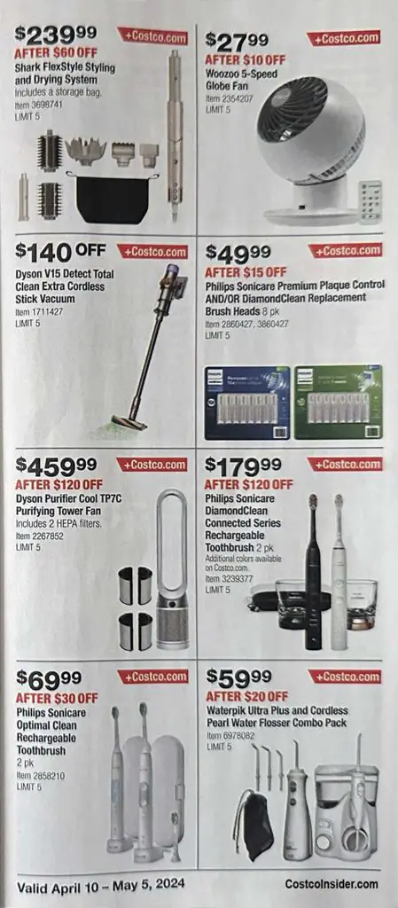 Costco April 2024 Coupon Book Page 10