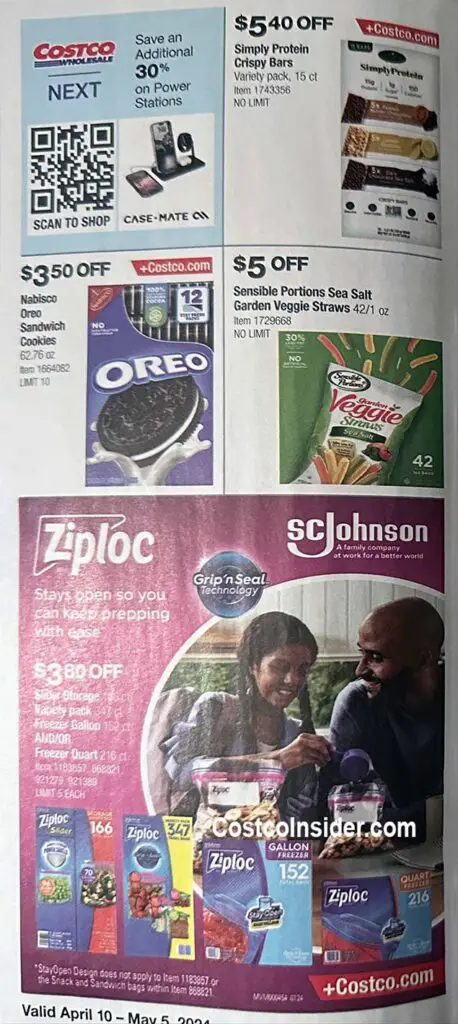 Costco April 2024 Coupon Book Page 15