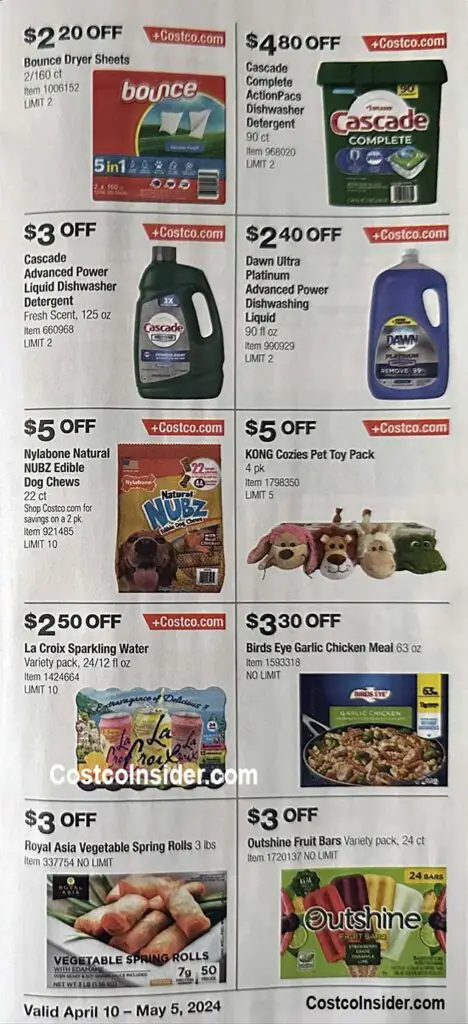Costco April 2024 Coupon Book Page 18