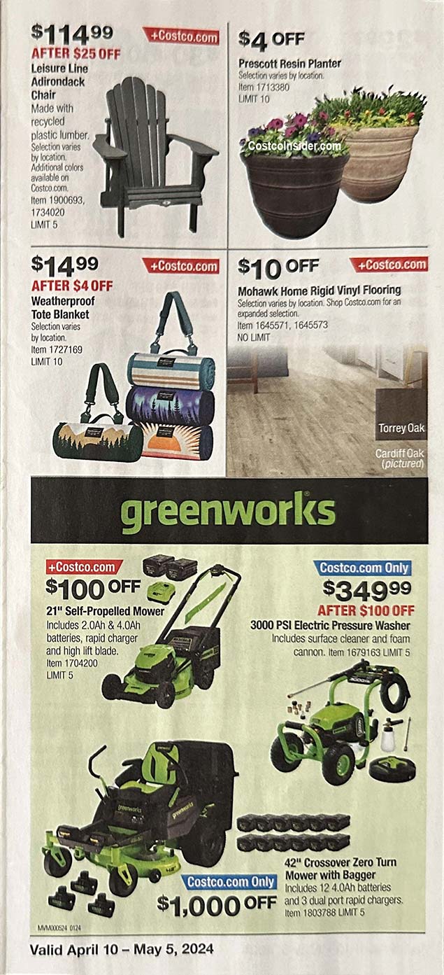 Costco April 2024 Coupon Book Costco Insider