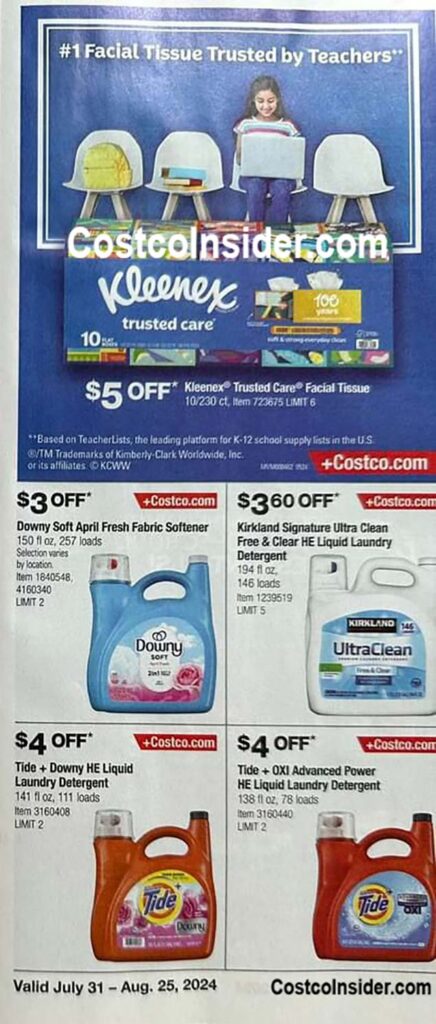 Costco August 2024 Coupon Book Page 14