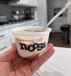 Noosa Yoghurt Cinnamon Roll