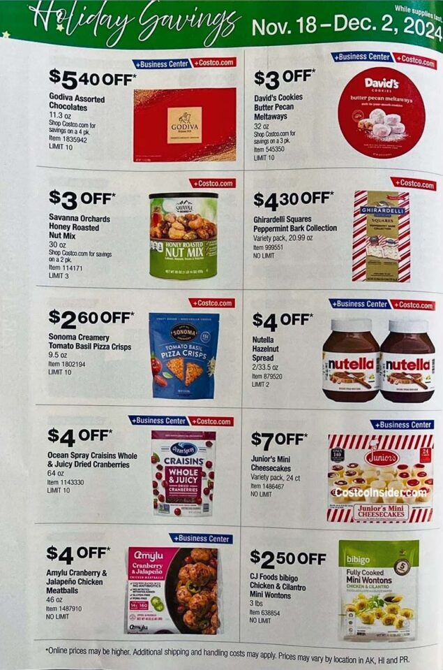 Costco Black Friday 2024 Ad Page 11