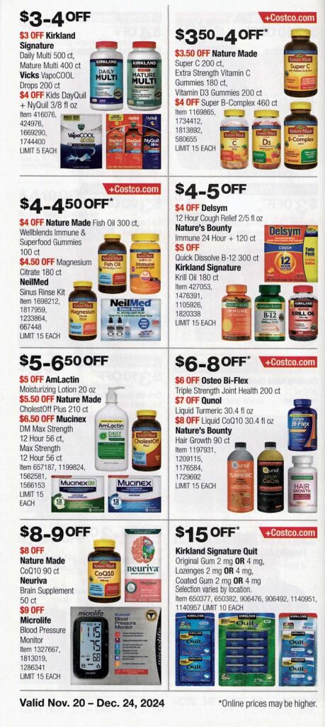 Costco December 2024 Coupon Book Page 21
