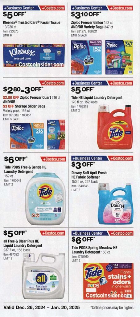 Costco January 2025 Coupon Book Page 13