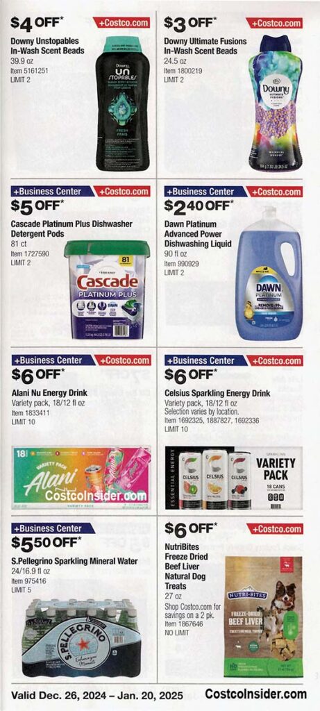 Costco January 2025 Coupon Book Page 14