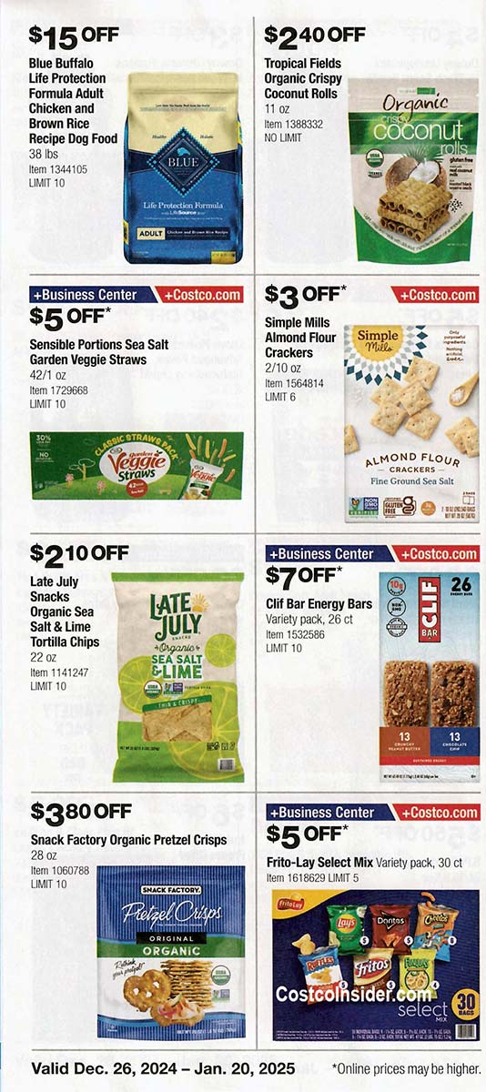 Costco January 2025 Coupon Book Costco Insider