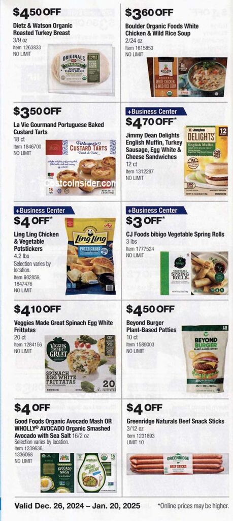 Costco January 2025 Coupon Book Page 17