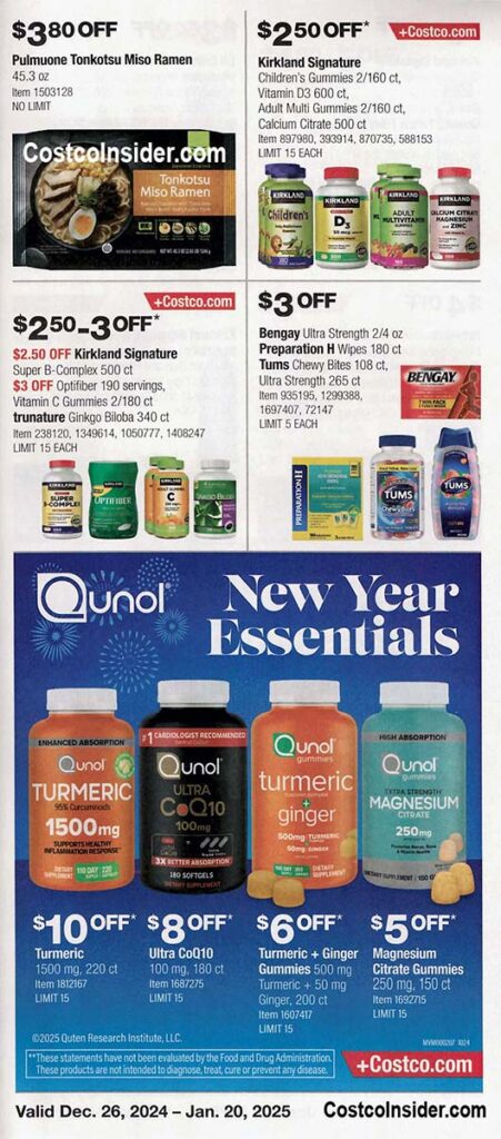 Costco January 2025 Coupon Book Page 18