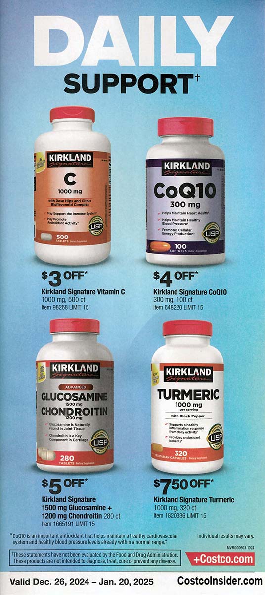 Costco January 2025 Coupon Book Costco Insider