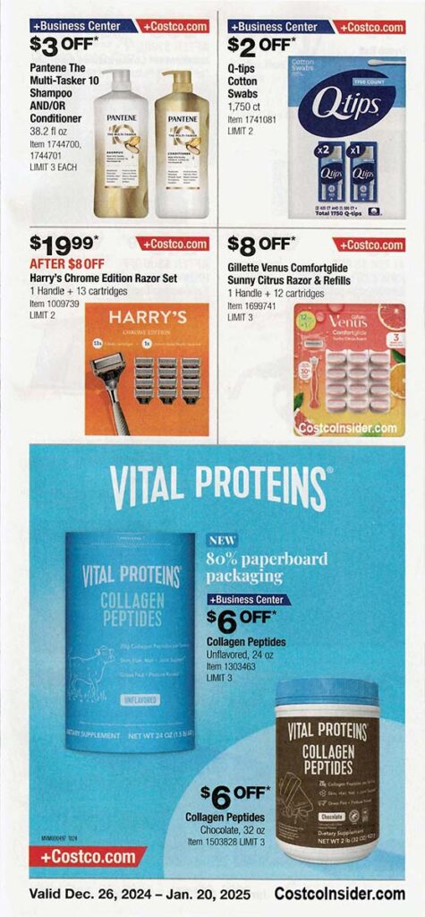 Costco January 2025 Coupon Book Page 4