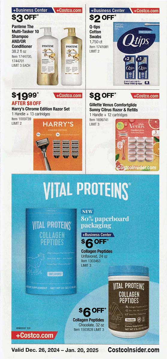 Costco January 2025 Coupon Book Costco Insider