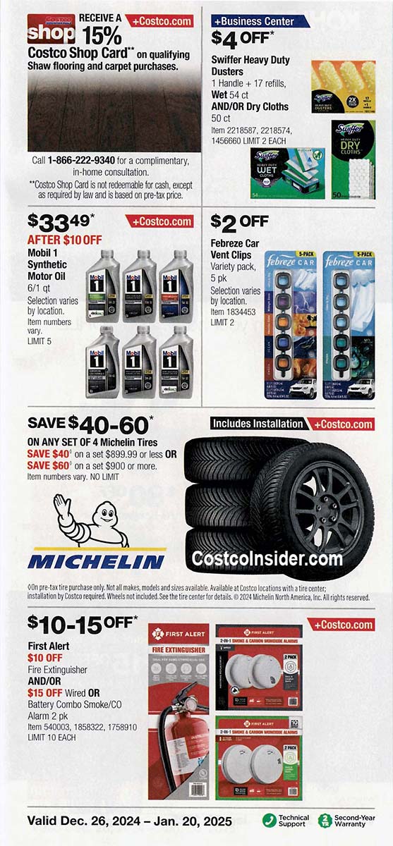 Costco January 2025 Coupon Book Costco Insider