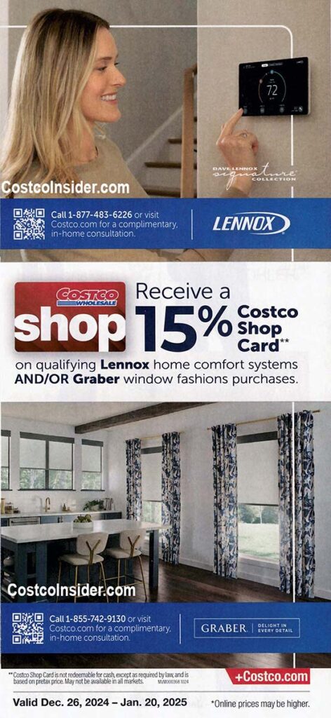 Costco January 2025 Coupon Book Page 9