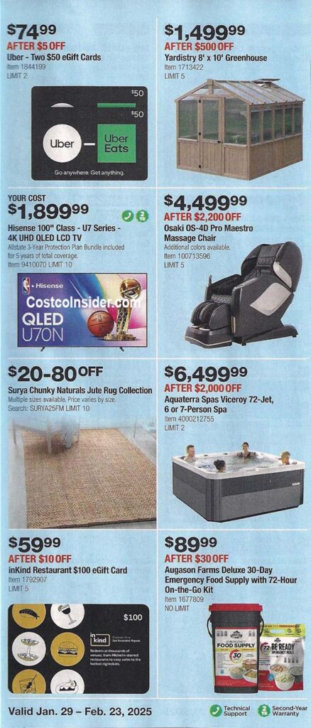 Costco February 2025 Coupon Book Page 12