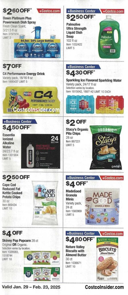 Costco February 2025 Coupon Book Page 14