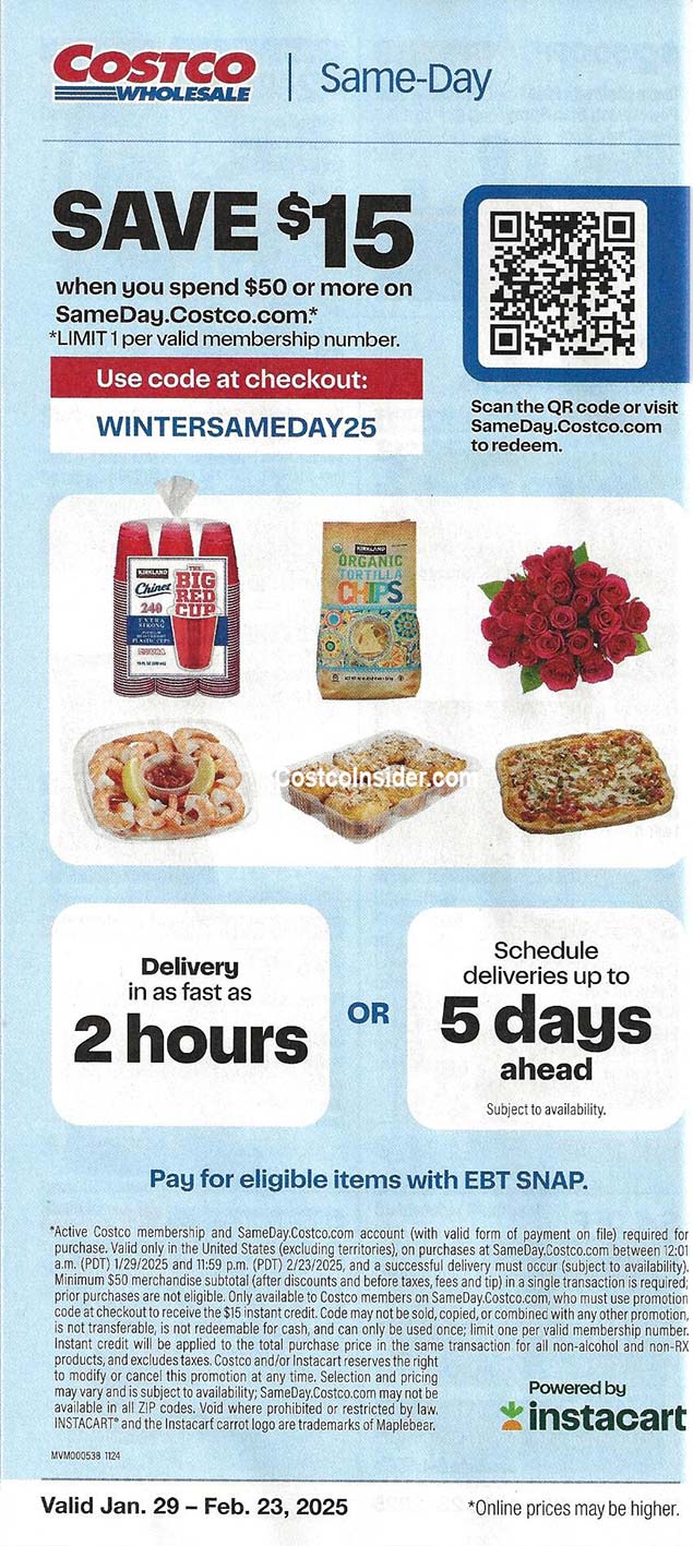 Costco February 2025 Coupon Book Costco Insider