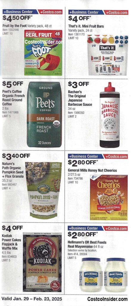 Costco February 2025 Coupon Book Page 16